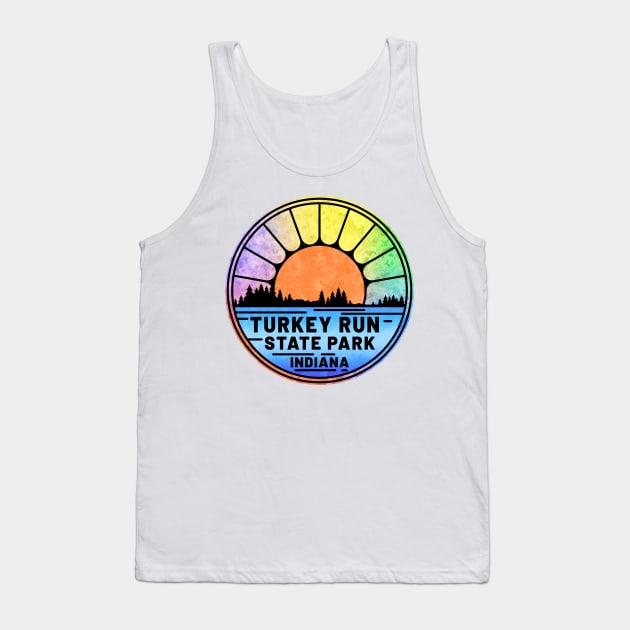 Turkey Run State Park Indiana IN Tank Top by TravelTime